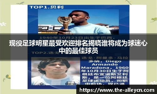 现役足球明星最受欢迎排名揭晓谁将成为球迷心中的最佳球员